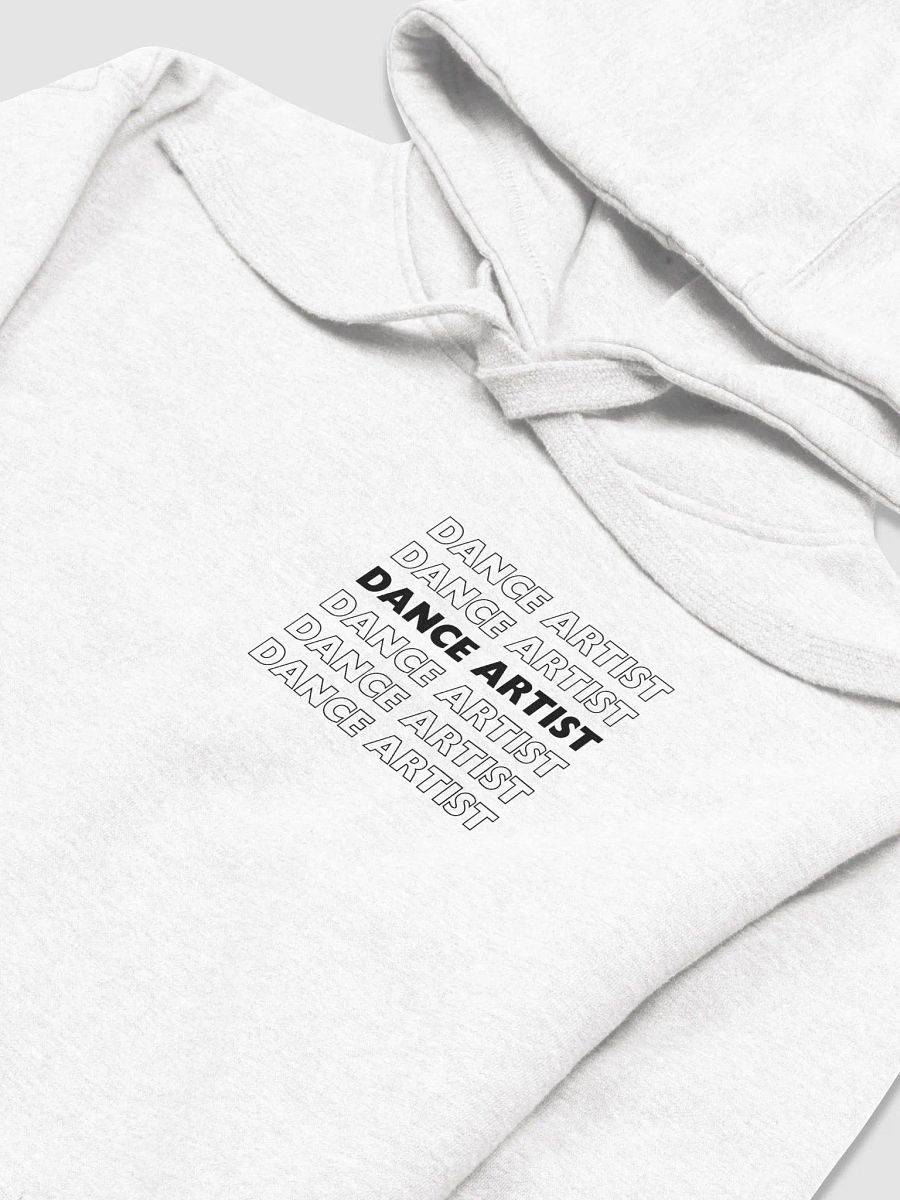 Dance Artist (black lettering) Cotton unisex hoodie product image (3)