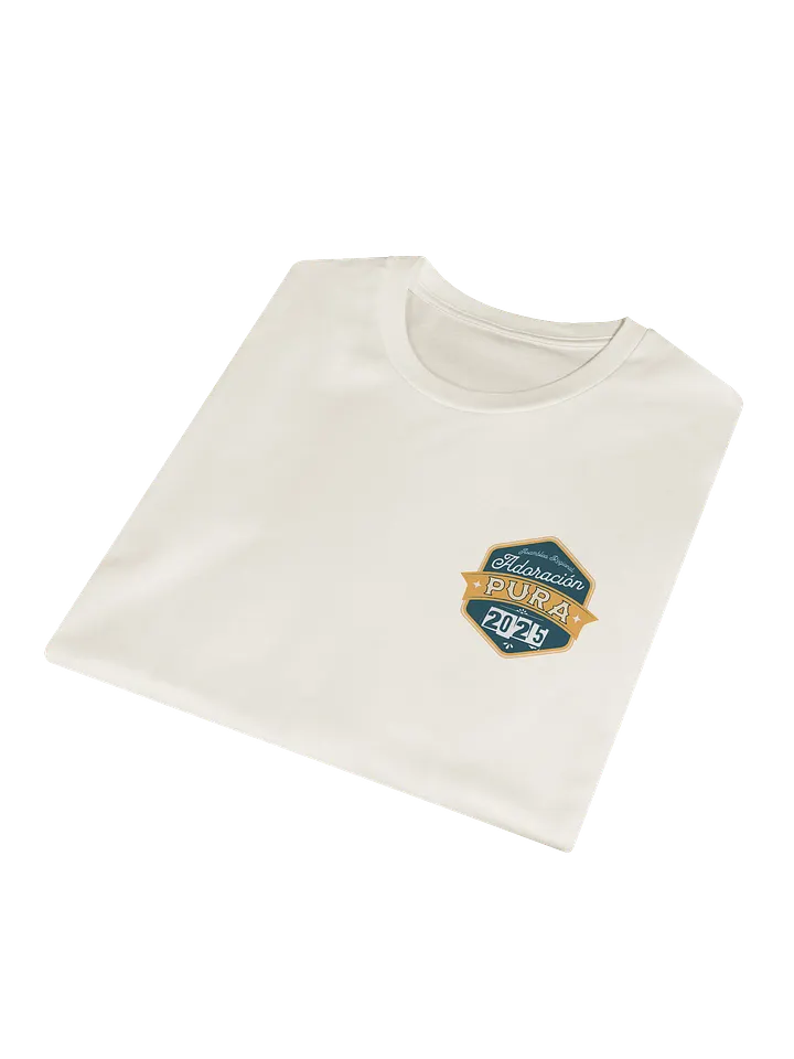 2025 "Adoración Pura" Asamblea Regional Retro Badge T-Shirt product image (2)
