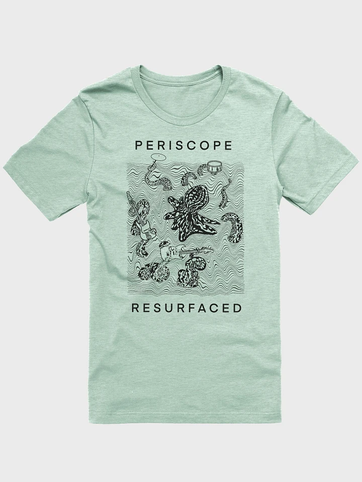 Periscope Resurfaced Black Print Tee (12 Color Options!) product image (12)