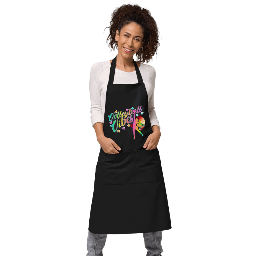 Volleyball Vibes Female Apron product image (3)