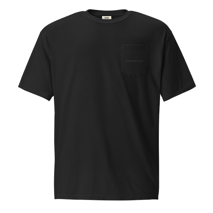 Anchor of Hope Christian Pocket T-Shirt | Hebrews 6:19 product image (2)