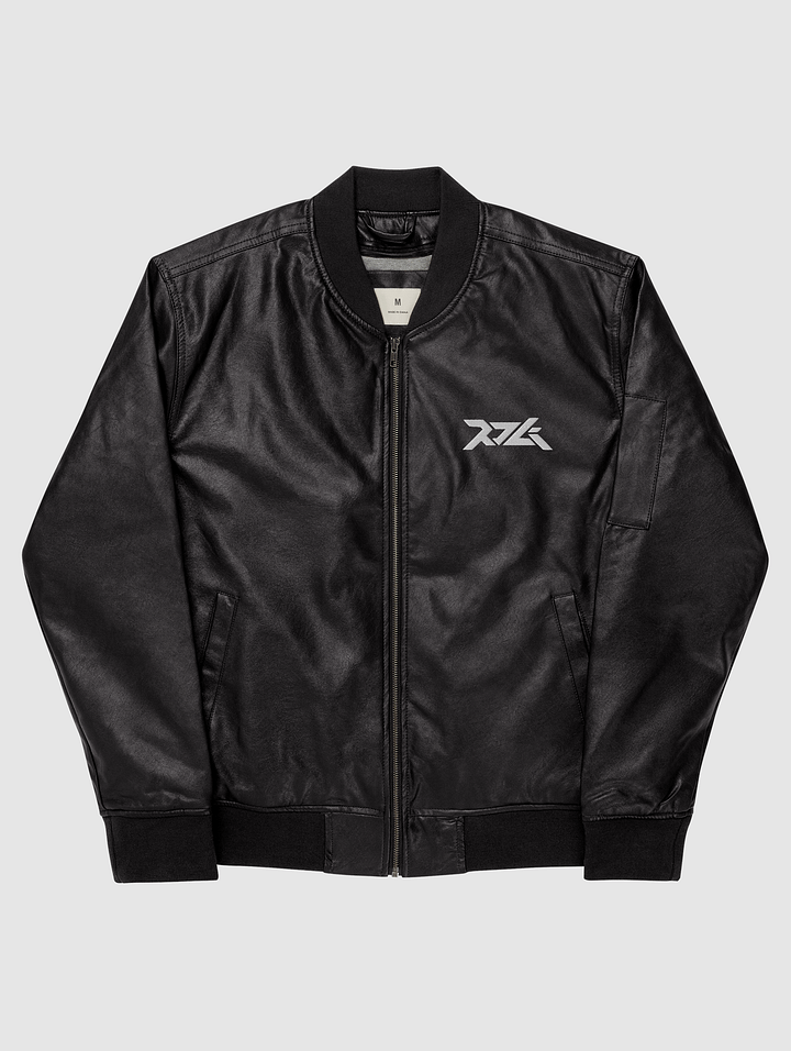 Leather Bomber Jacket product image (1)