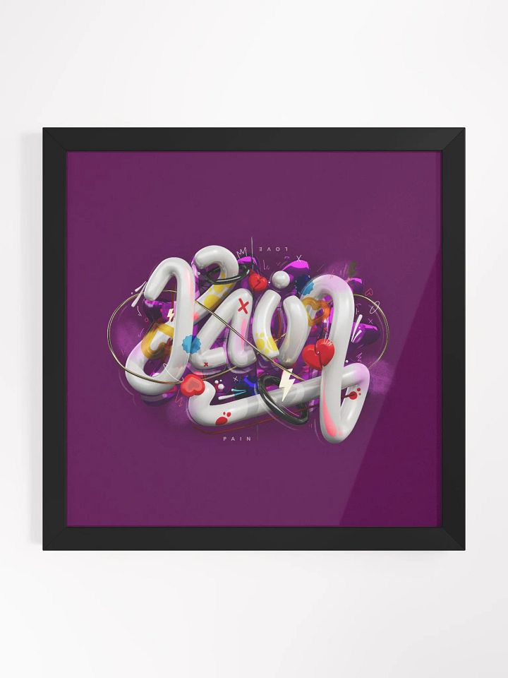 Painful Love (Framed Poster) By Nebenzu product image (2)