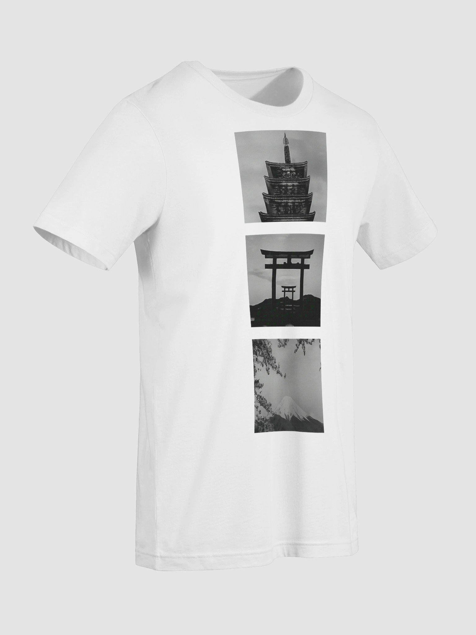 Japanese Monochrome Collage T-Shirt product image (5)