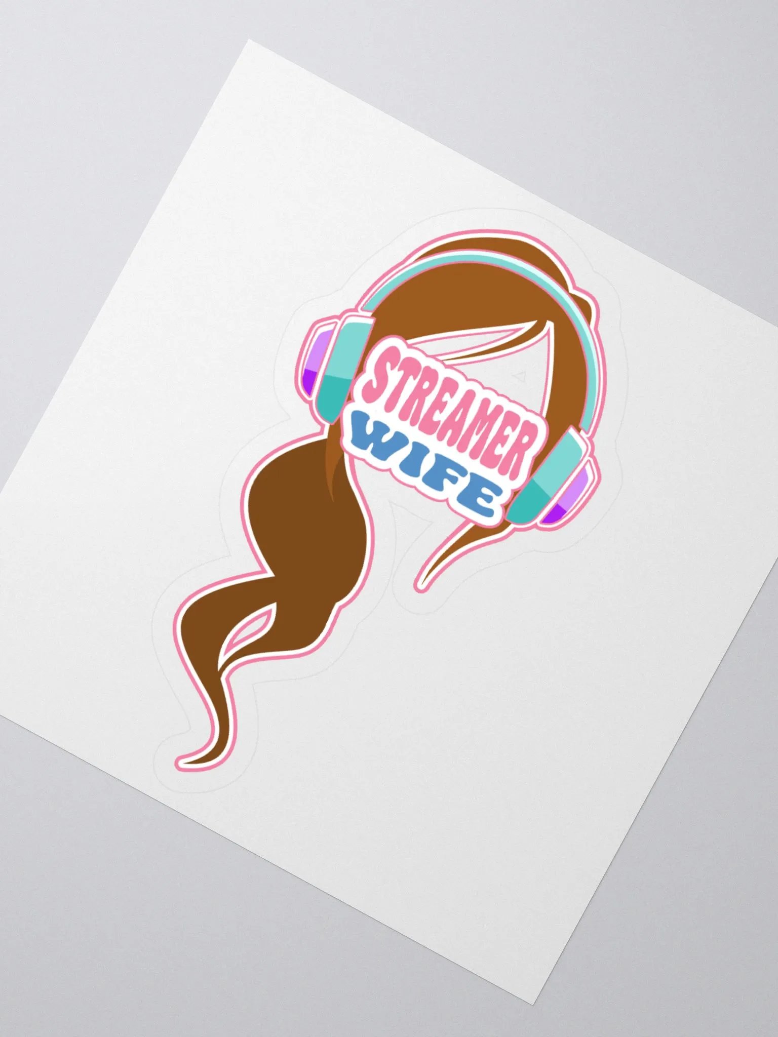 Streamer Wife Bubble Sticker product image (2)