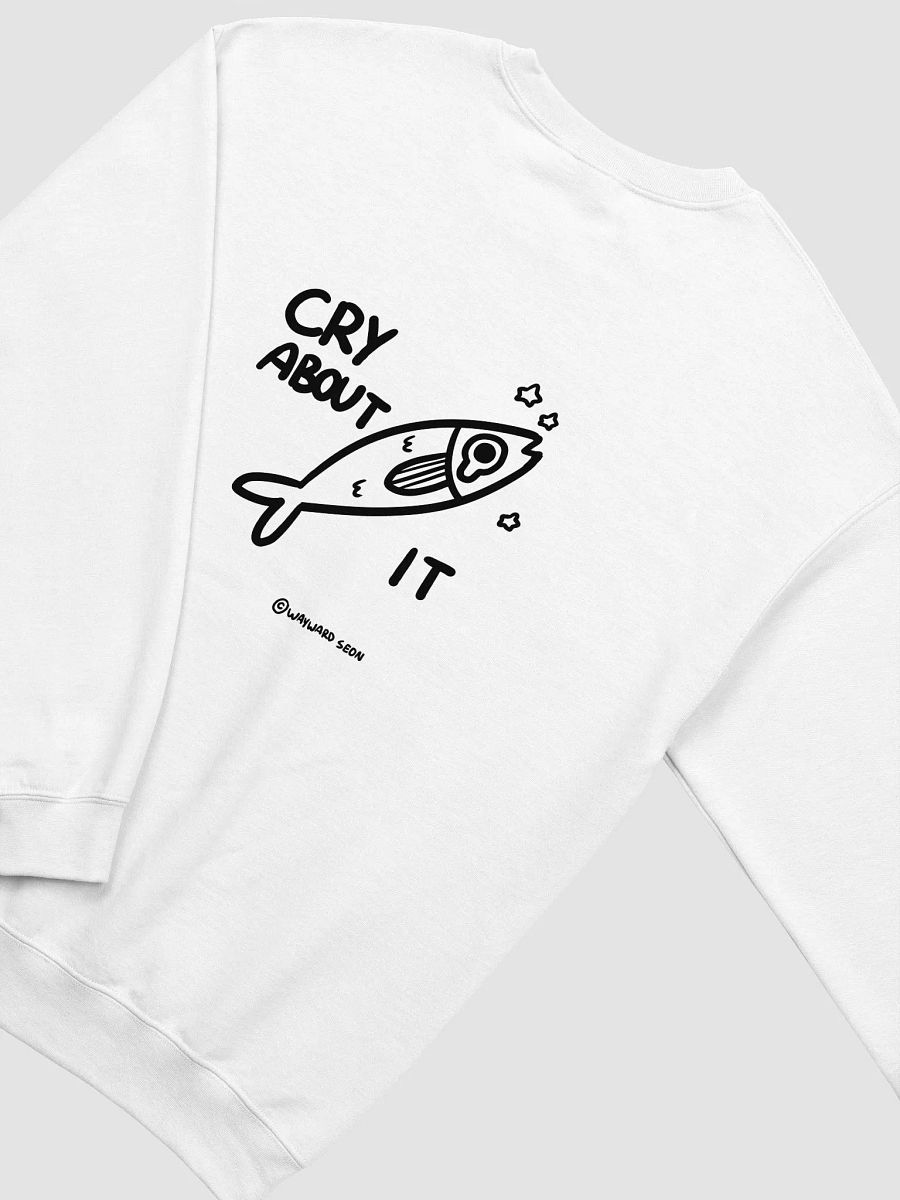 CRY ABOUT IT CREWNECK (white) product image (4)
