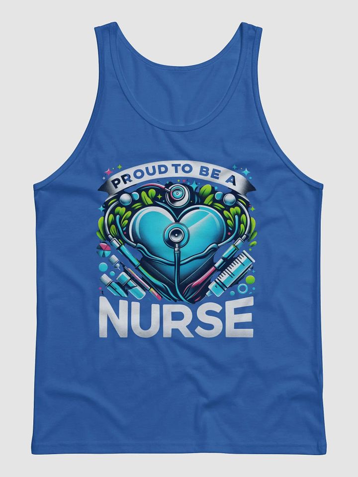 Nurse: Proud Nurse Heart Tank product image (5)