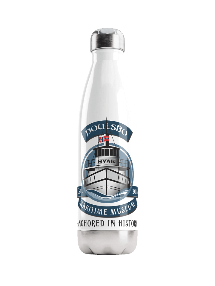 Hyak Maritime Museum Stainless Steel Water Bottle product image (1)