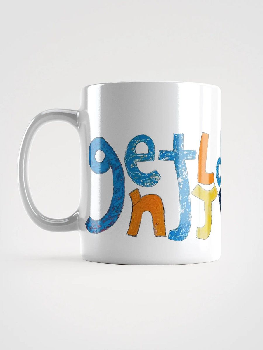 Gently Down the Stream White Ceramic Mug product image (6)