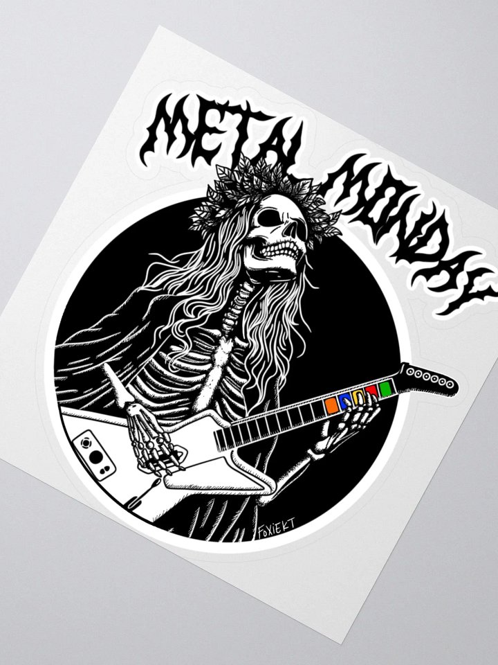 Metal Monday Slap Sticker product image (2)