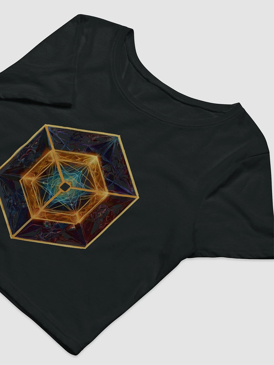 Geometric Optical Illusion Cube T-Shirt - Unique Visual Art product image (15)