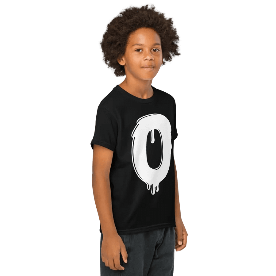 Melting Alphabet | Letter O | Youth Sports Tee product image (4)