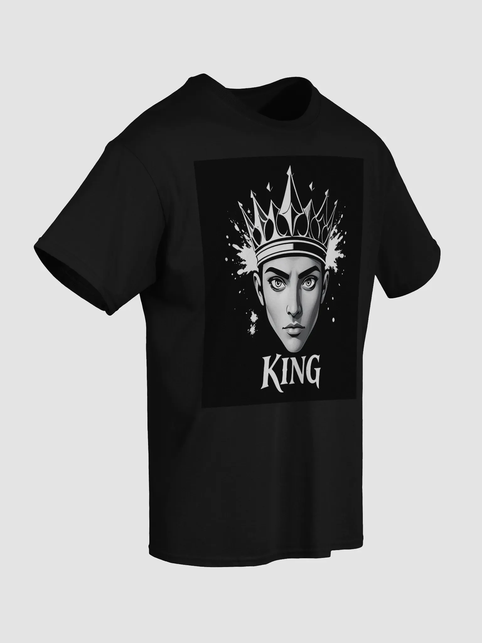 Royal Crowned King Graphic Tee product image (56)