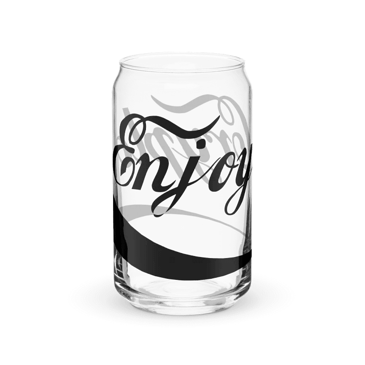 Sleek Can-Shaped Glassware - Enjoy Crypto product image (2)