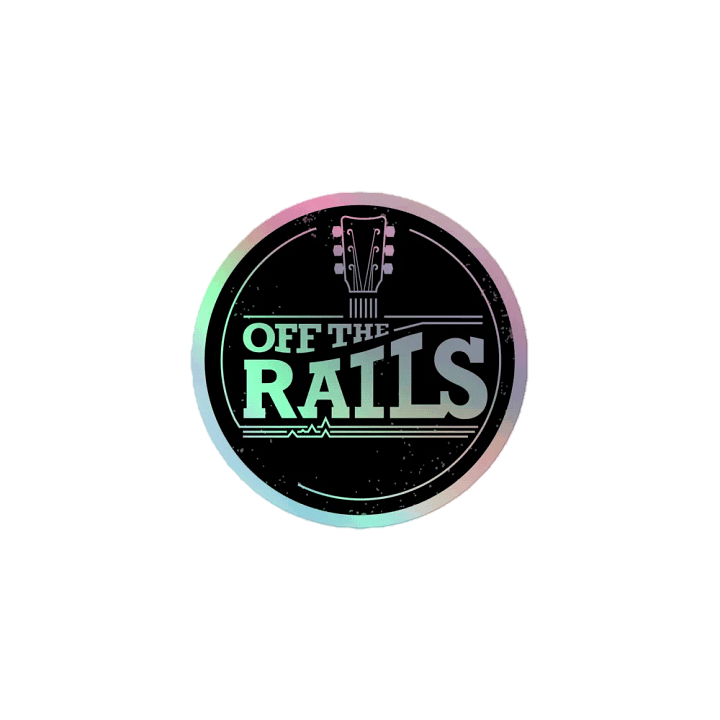 Off The Rails Holo Sticker product image (1)