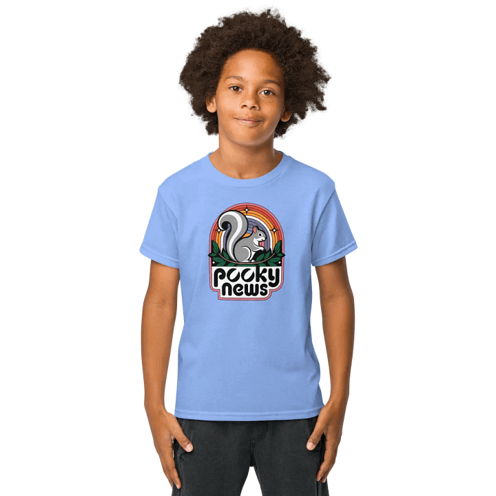 Rainbow Squirrel Youth Sports Tee product image (1)