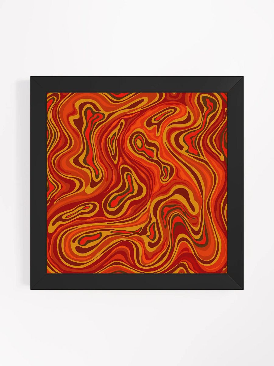 Fluid Motion Framed Psychedelic Poster - Stone No. 5 product image (9)