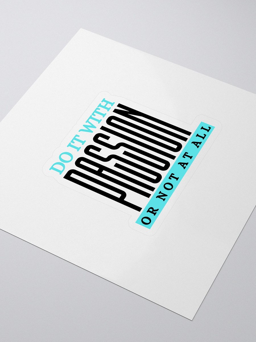 Do It With Passion Sticker product image (3)