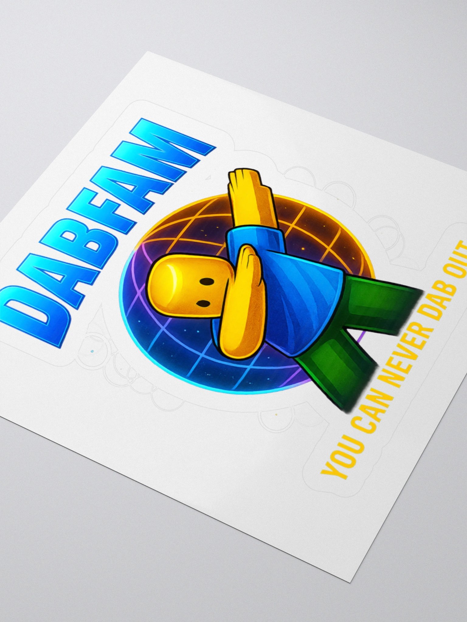 DabFam Certified Sticker – You Can Never Dab Out product image (9)