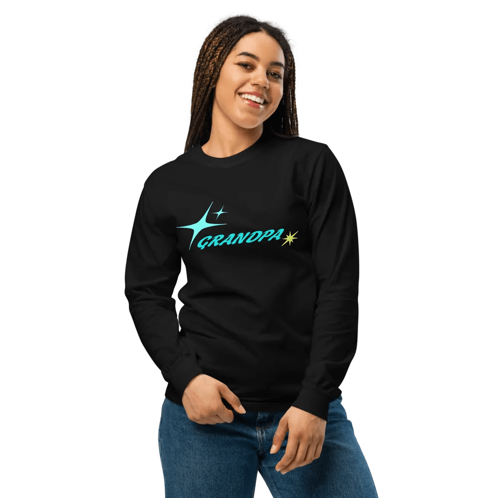 Grandpa Starburst Vintage Long Sleeve Shirt product image (10)