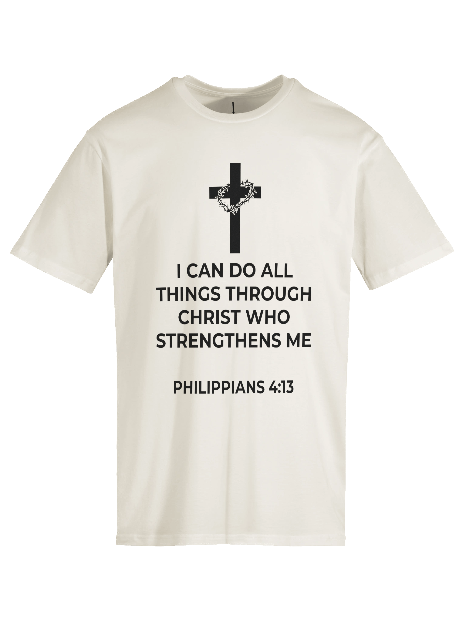 Philippians 4:13 Unisex Tee [Dark] product image (15)