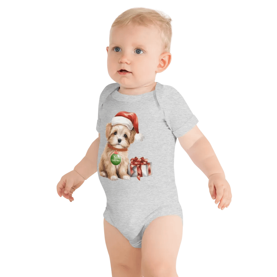 Santa Paws 1st Christmas Onesie product image (50)
