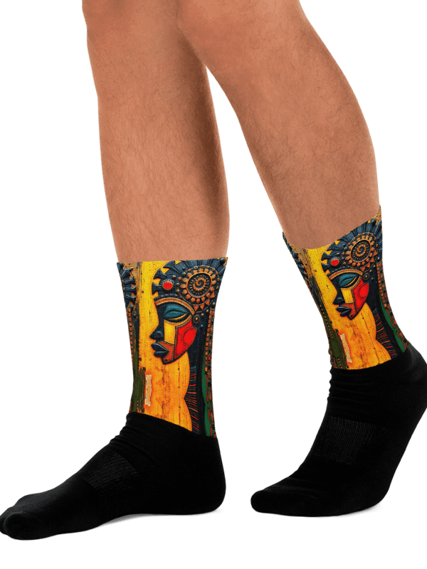 "I Am Powerful" Painted Socks product image (1)