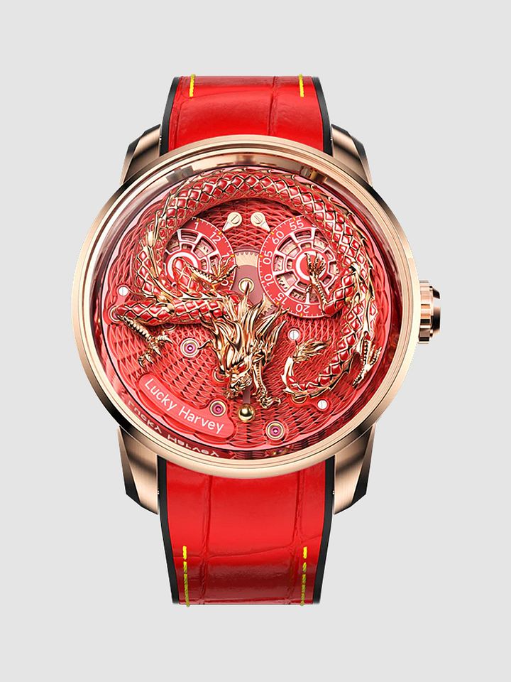 Lucky Harvey Red Dragon Enamel Limited 100 Pcs product image (1)