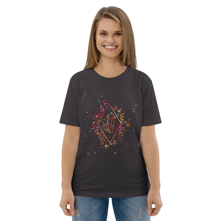 Crystal Fire Organic Cotton T-Shirt product image (116)