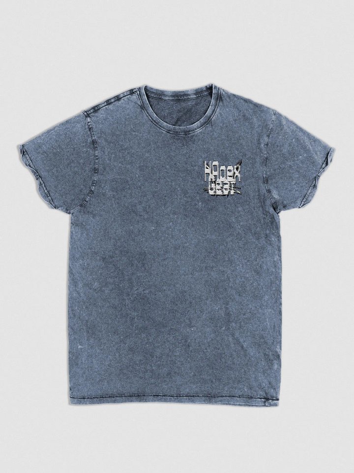 Denim T-Shirt - Embroidered - White HApex Gear White Logo product image (1)