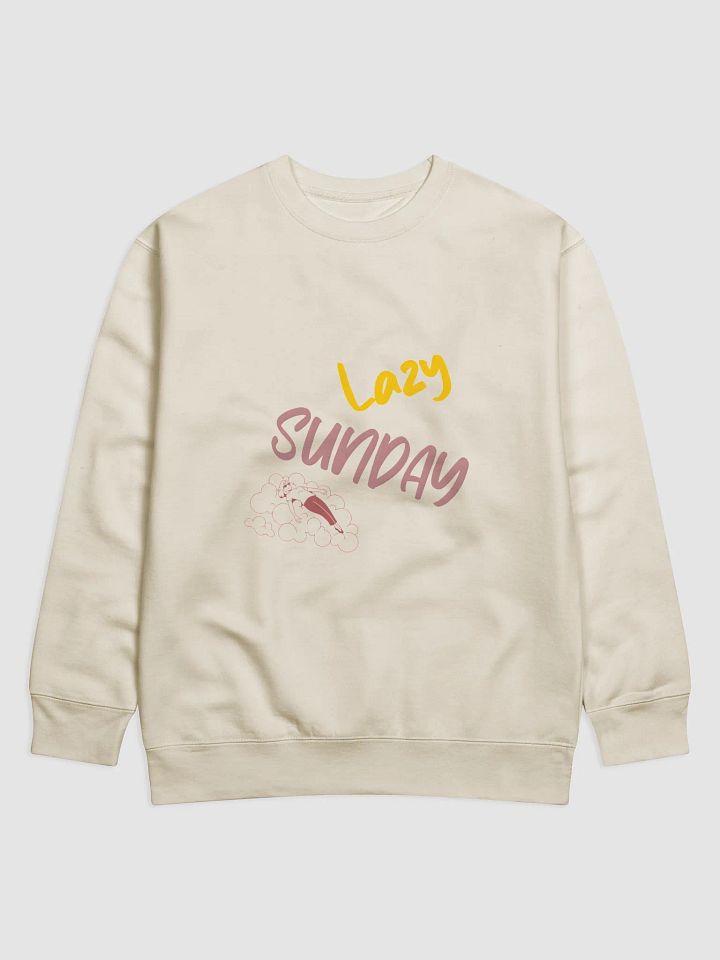 Lazy Sunday Illustrated Premium Sweatshirt product image (1)