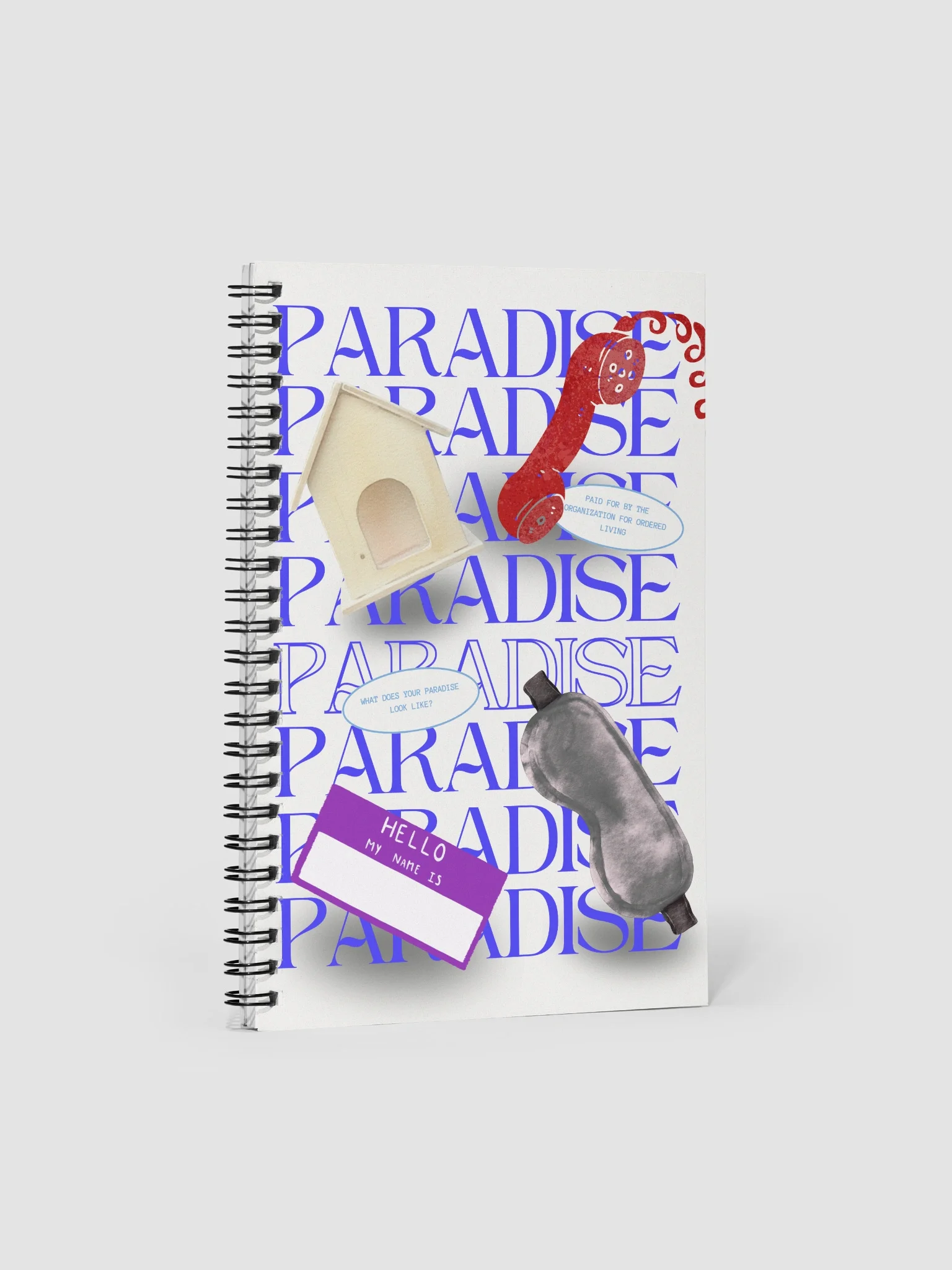 Notebook: Paradise product image (1)