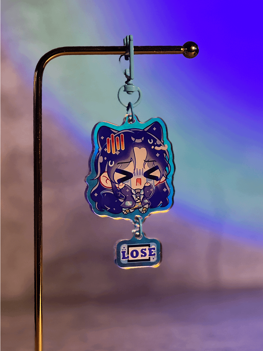 [ BY NIGHT ] GAMER KAL KEYCHAIN product image (1)