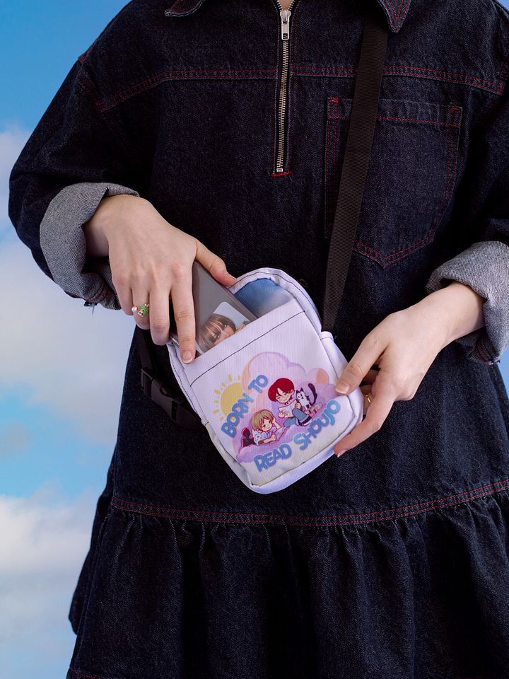 Born to Read Shoujo Crossbody Bag (Day Version) product image (2)