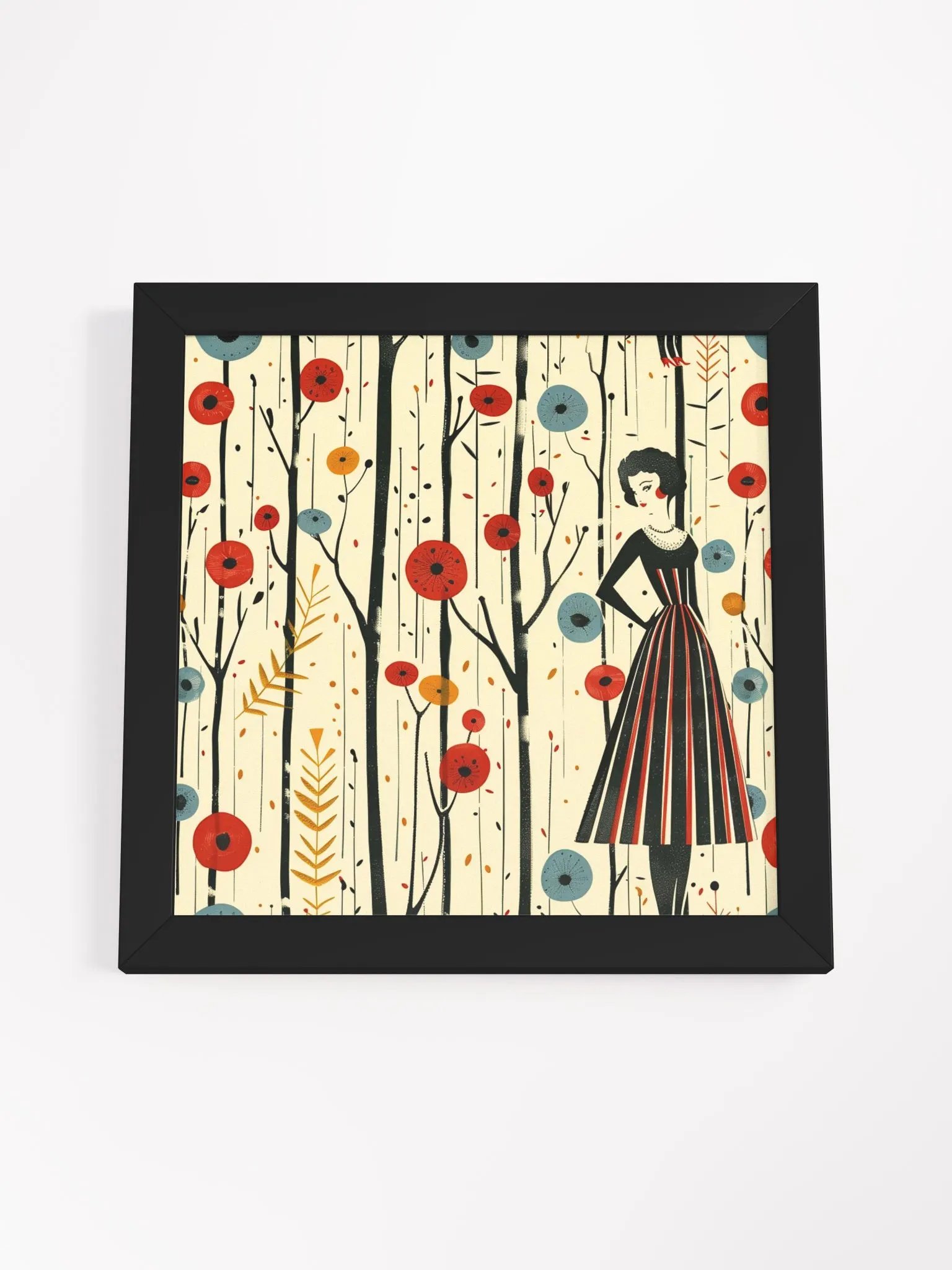 Vintage Retro Fashion Model Wall Art product image (35)