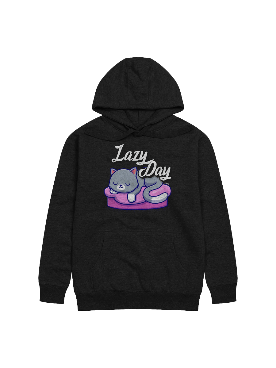 LazyCatDay Hoodie product image (1)