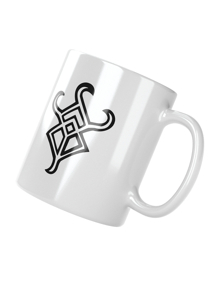 White Mug - Whispers Untamed Logo (Black) product image (6)