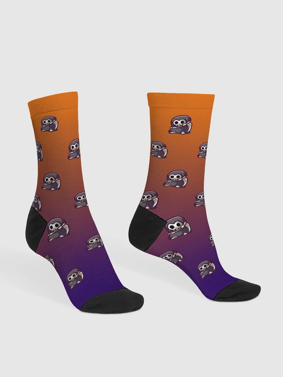 Grim Logo Socks - Purple & Orange product image (3)