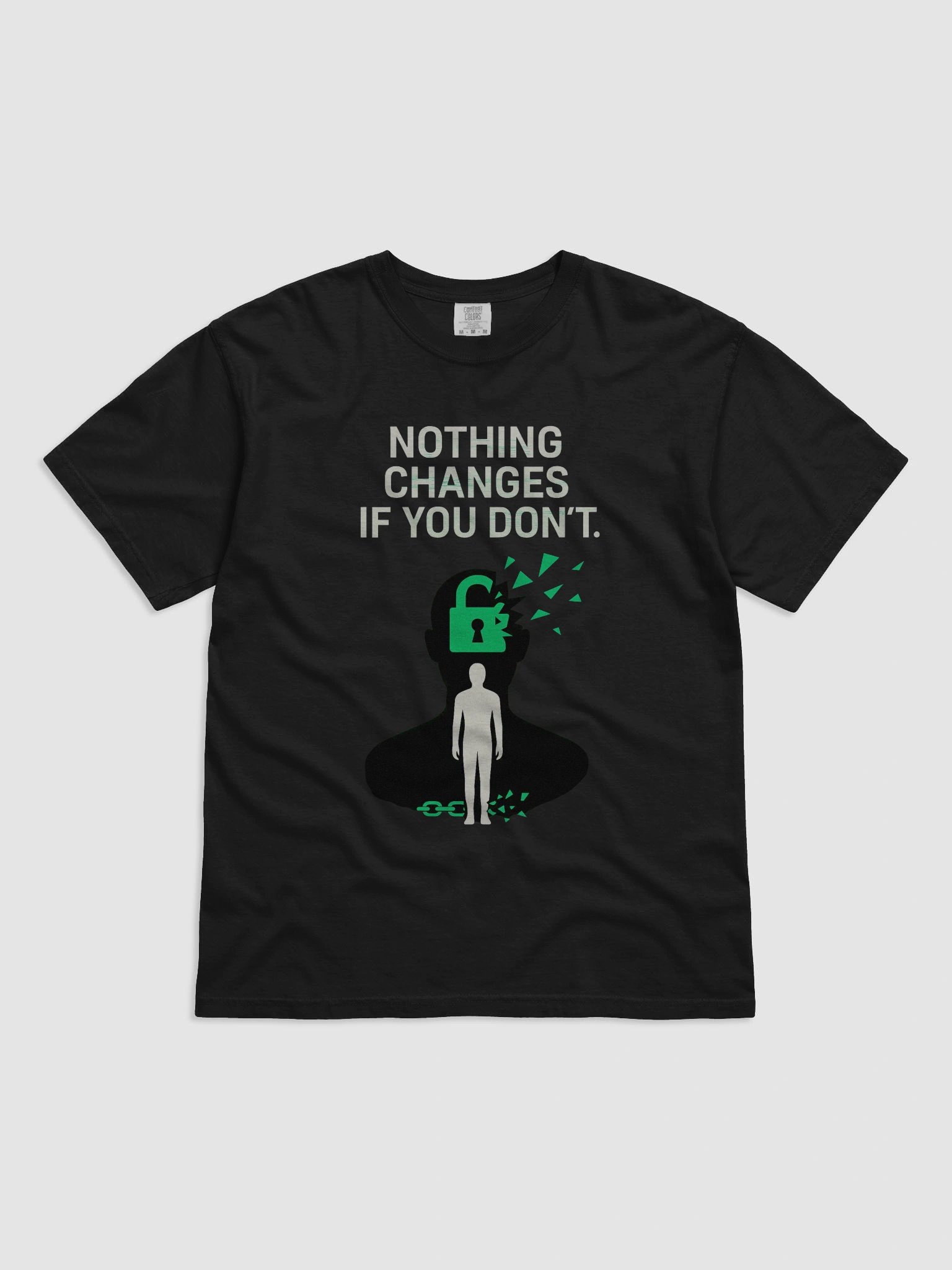 Nothing Changes if you Don't T-Shirt product image (1)