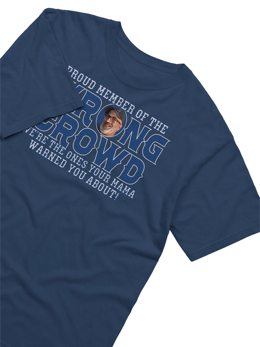 Wrong Crowd Twitch Design Tee product image (3)