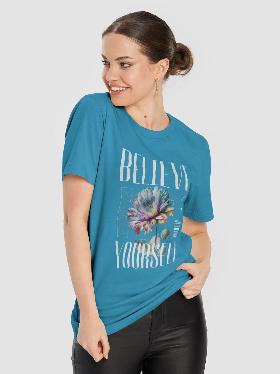 Believe in Yourself Floral T-Shirt for mindful people product image (8)