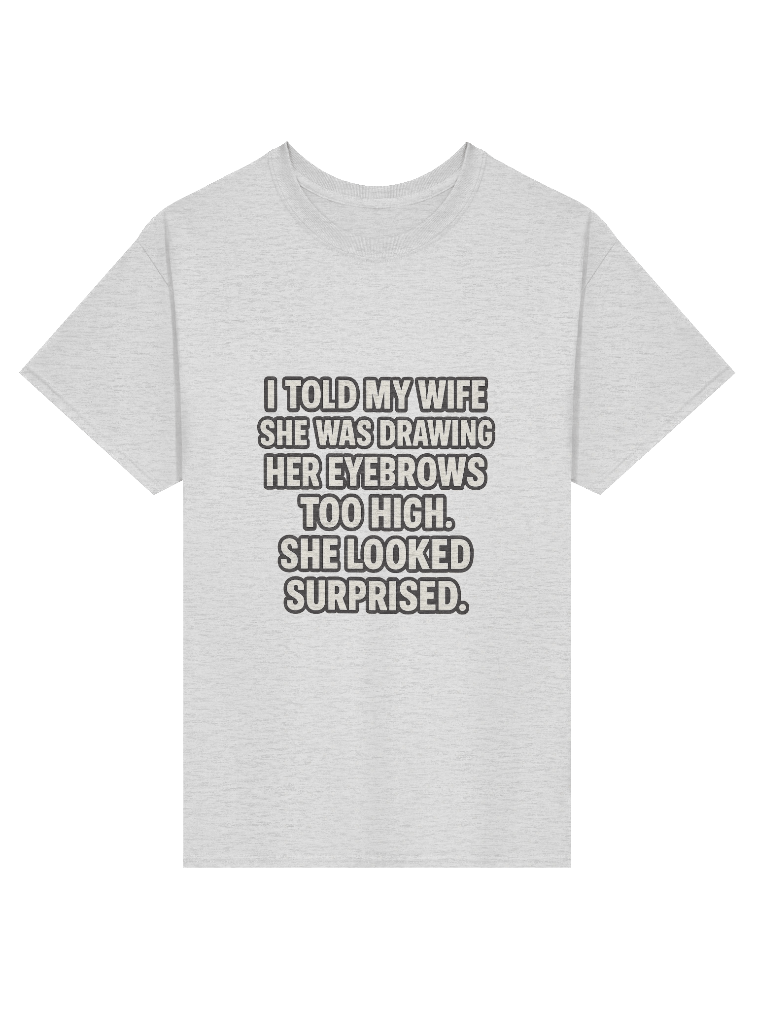 She looked surprised - Goated Jokes Tee. product image (3)