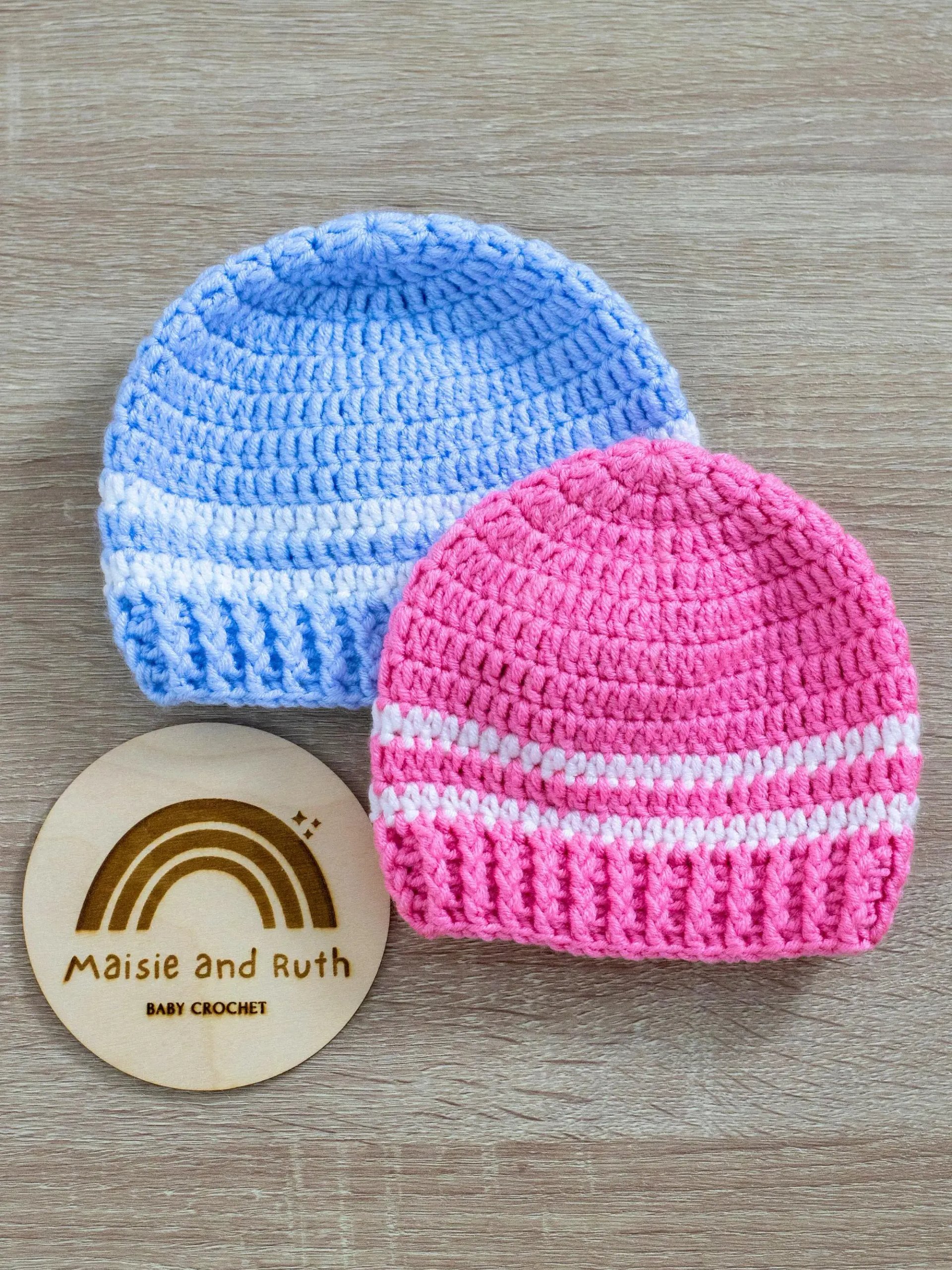 Crochet Pattern: Striped Baby Hat product image (3)
