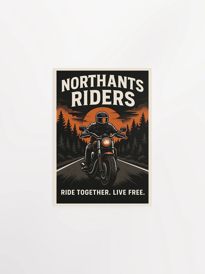 Northants Riders Poster product image (1)