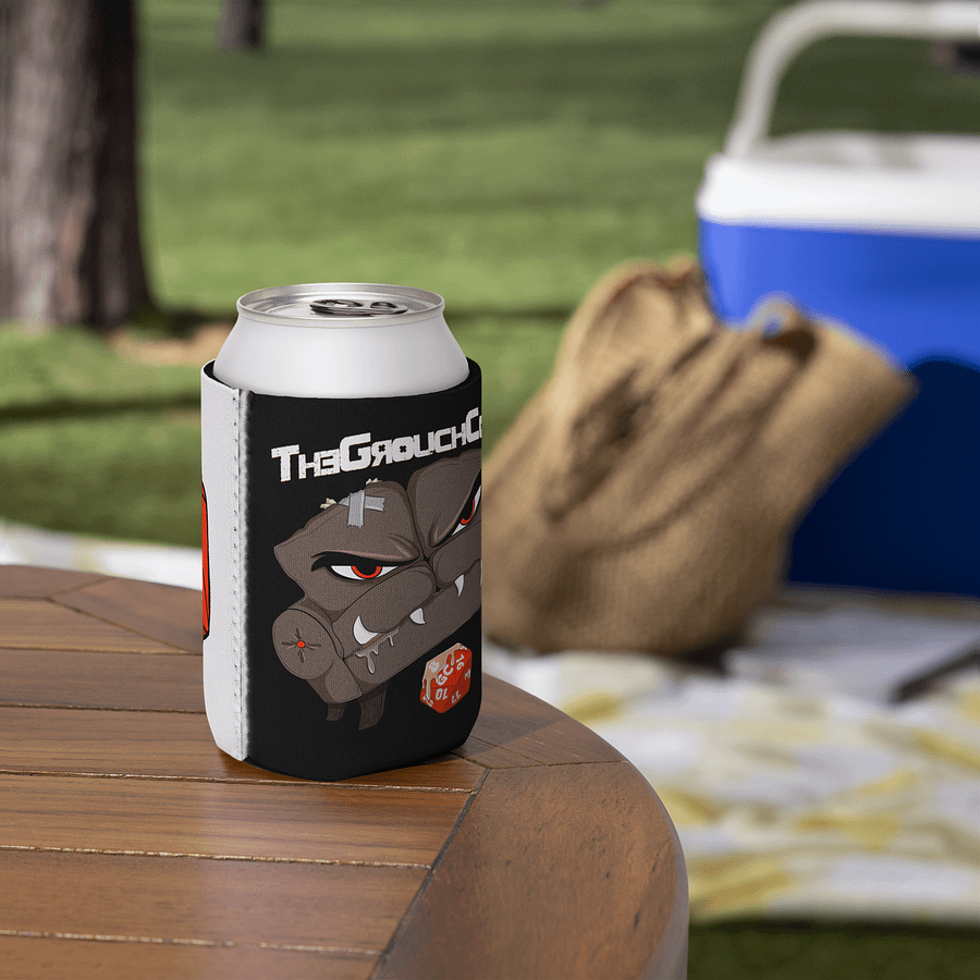 The Grouch Couch Can Coozie – Chaotic Chill Edition product image (5)