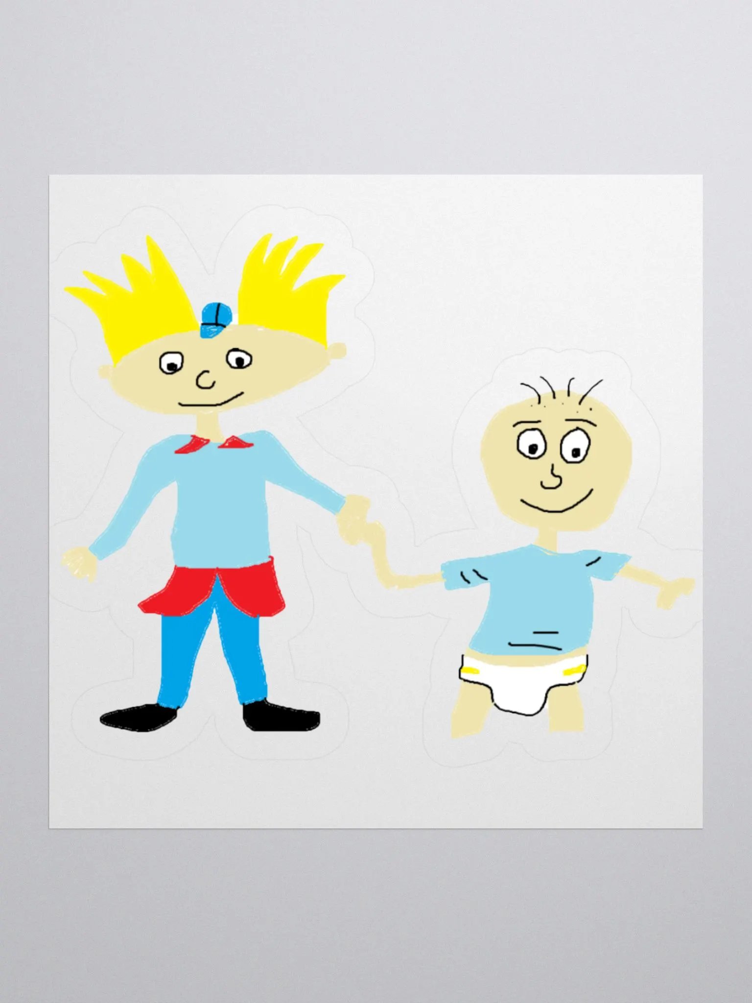 Arnold and Tommy Sticker product image (1)