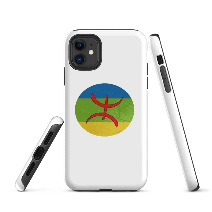 Amazigh Heritage Flag iPhone® Tough Case product image (1)