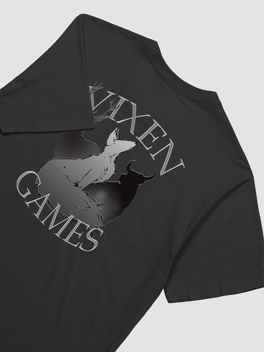 Vixen Games Vixen with Stag and Bull Trifecta back print soft T-shirt product image (16)
