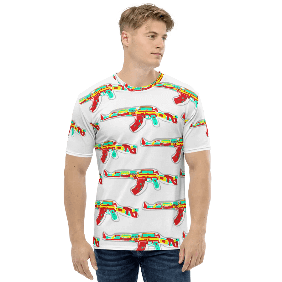 farmertrue All-Over AK47 Athletic Shirt Unisex product image (3)