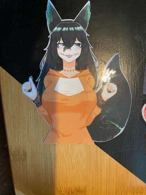 Scarecrow In a Fox onesie Sticker product image (2)